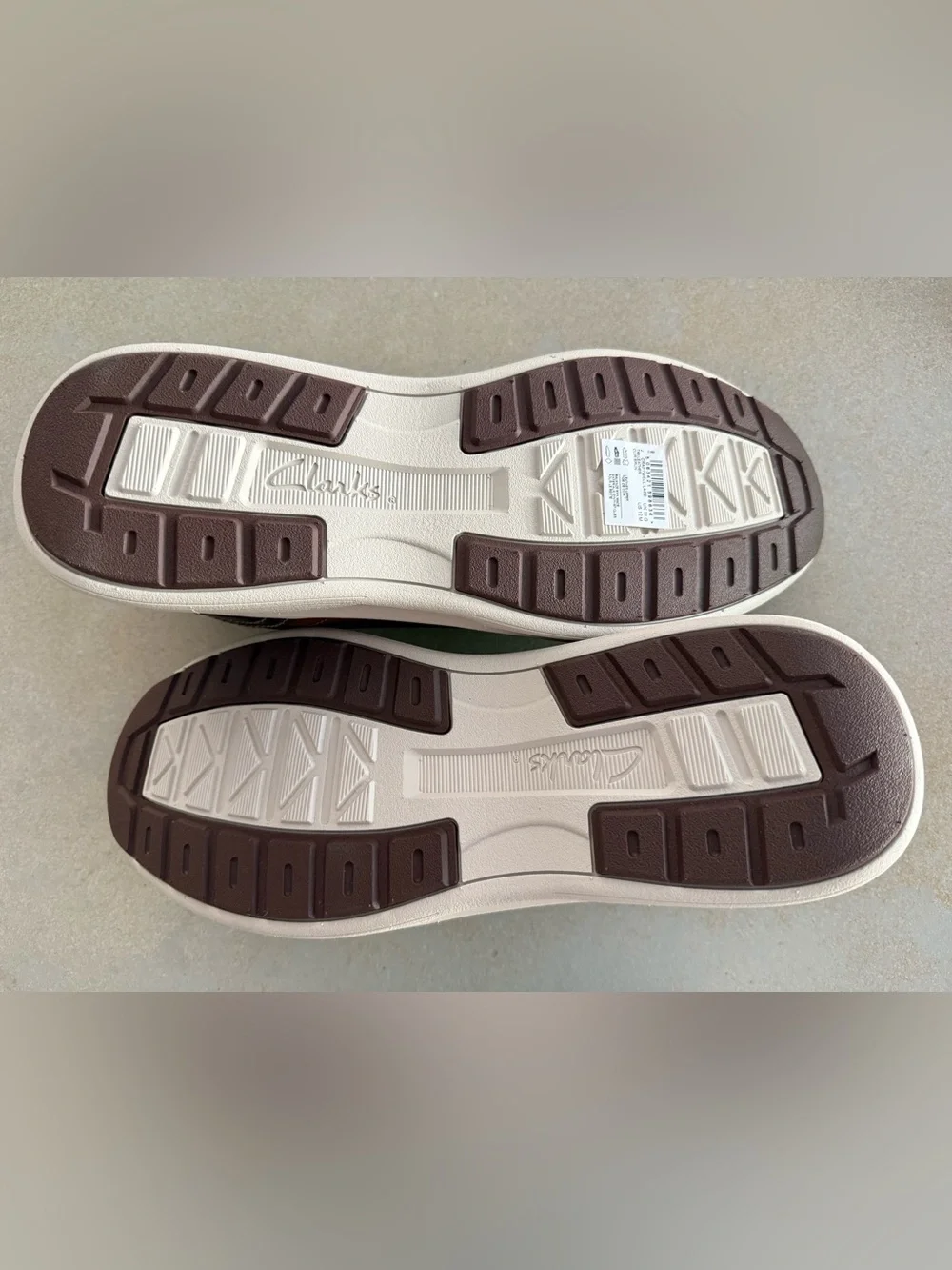 • Clarks • Craftwell Lace Tan Leather • NWT •